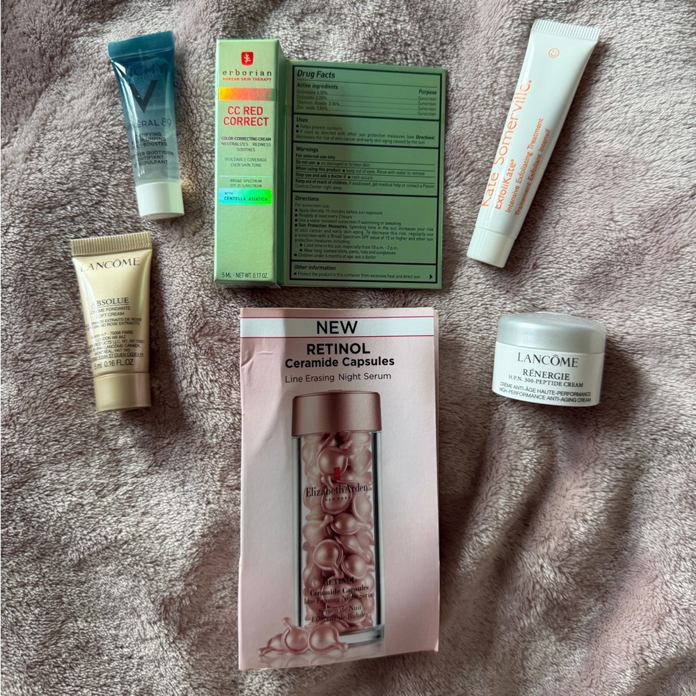 NWT 6 piece skincare sampler